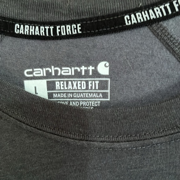 Carhart force work shirt grey L - Picture 2 of 4